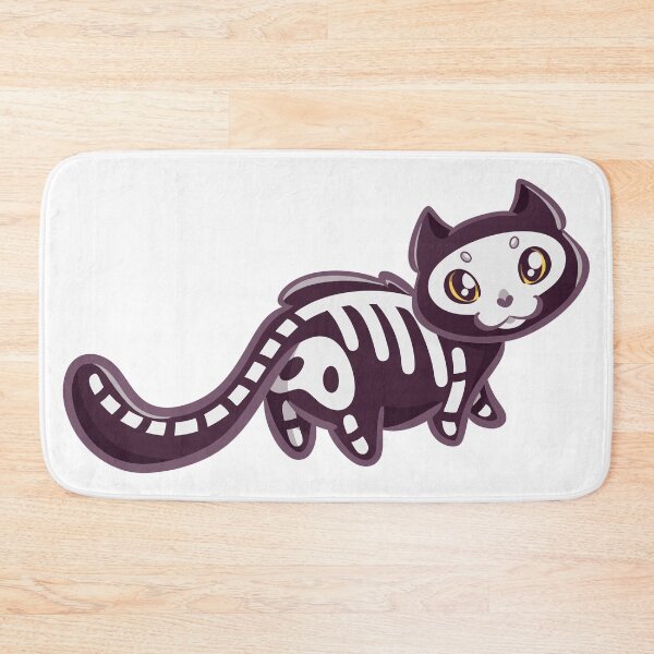 Item preview, Spooky Skeleton Cat designed and sold by Catnipporium.