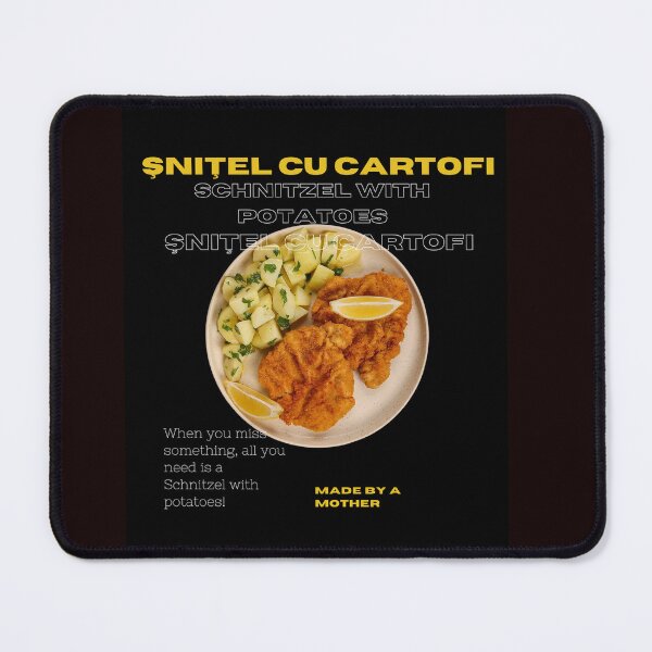 Item preview, Schnitzel & Spuds: Crispy Fashion Statement designed and sold by ZenaDesign.