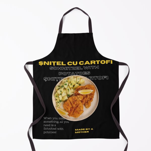 Item preview, Schnitzel & Spuds: Crispy Fashion Statement designed and sold by ZenaDesign.