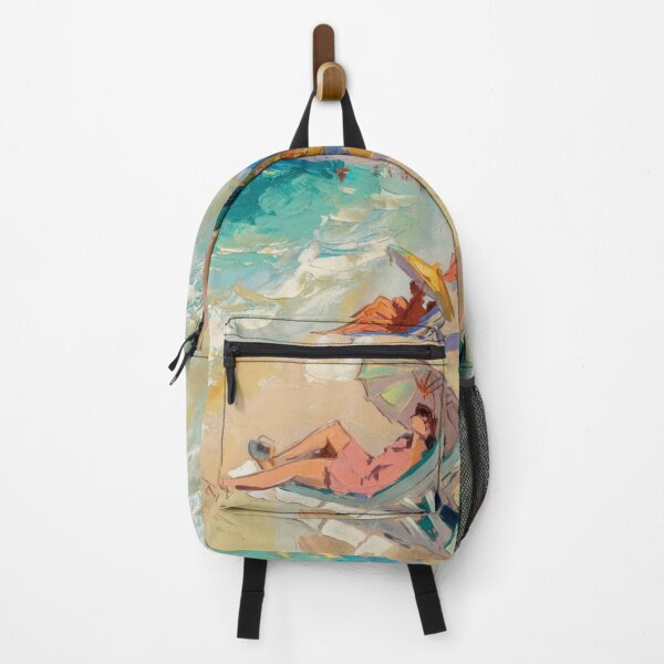 Item preview, Impressionist Painting of French Seaside | Edgar Degas Influence designed and sold by CARRAANN.