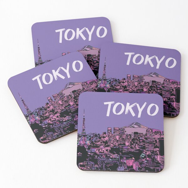 Item preview, Tokyo - Japanese City Pop Aesthetic designed and sold by Lakeric Cityscapes.