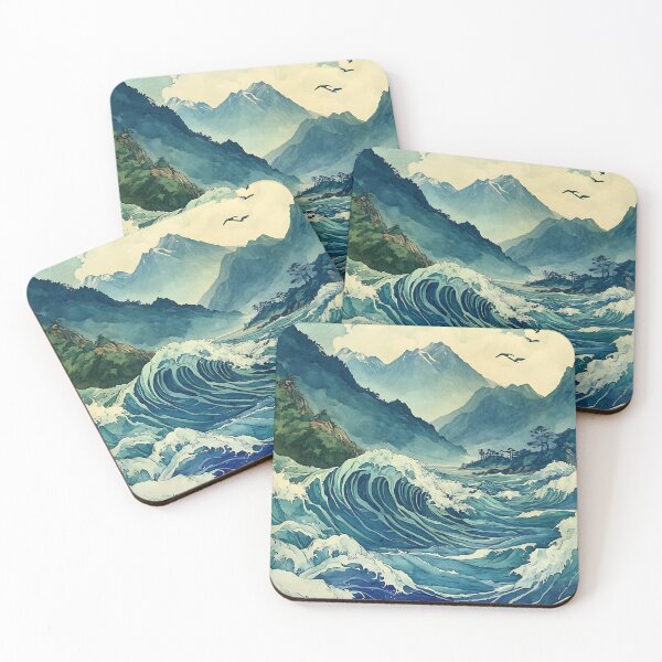 Item preview, Japanese Whispers of the Ocean designed and sold by bapupa.