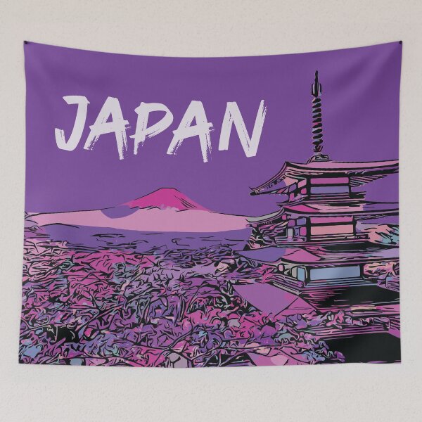 Item preview, Japan - Japanese City Pop Aesthetic designed and sold by Lakeric Cityscapes.