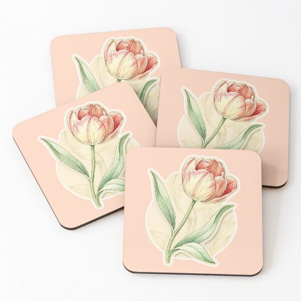 Item preview, Tulip flower in pastel color! designed and sold by AhArtMe.