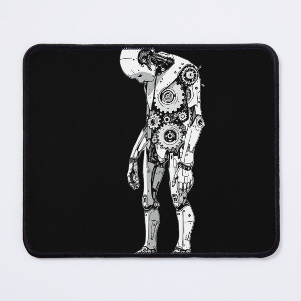 Item preview, Human Clockwork Mechanism Existential Minimalist Art designed and sold by TrendHavenPL.
