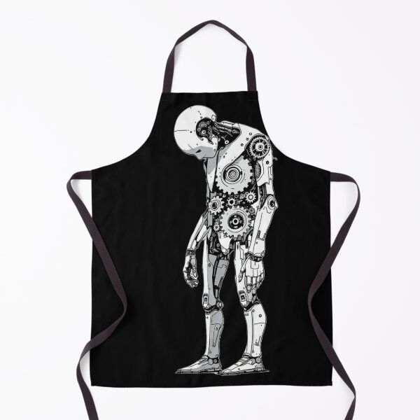Item preview, Human Clockwork Mechanism Existential Minimalist Art designed and sold by TrendHavenPL.