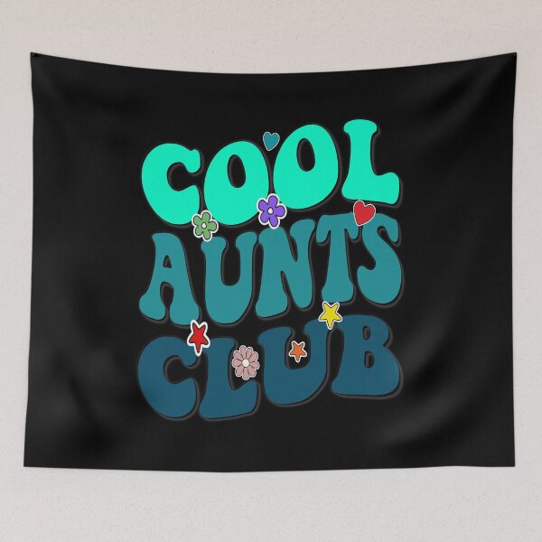 Item preview, Cool Aunts Club – Heart, Stars & Sunflower Squad designed and sold by Zakrytos ★★★★★.