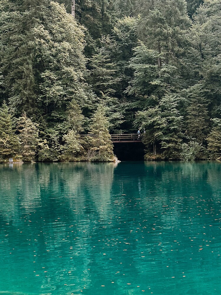 Thumbnail 4 of 4, iPhone Case, Lake Blausee Photography in the Bernese Oberland Region designed and sold by Ibitiraquire.
