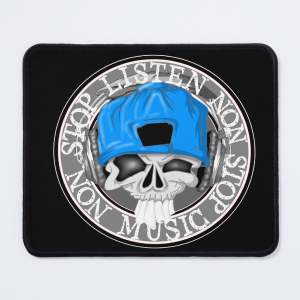 Item preview, Skull headphones listen non stop music designed and sold by TheEndDesign.