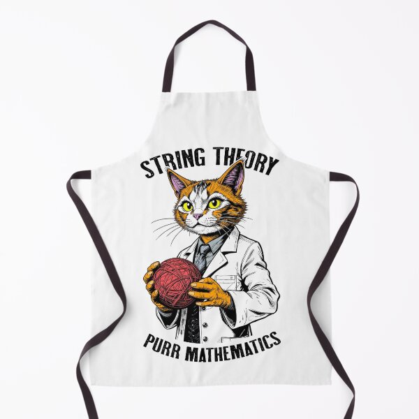 Item preview, String Theory Cat Funny Physics Mathematics Scientist Math designed and sold by GrandeDuc.