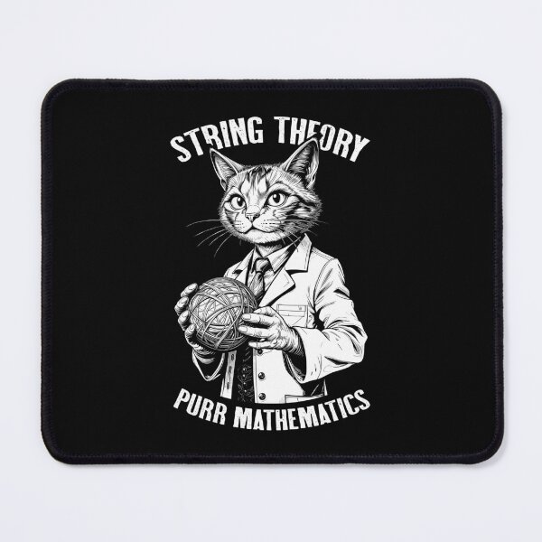 Item preview, String Theory Cat Funny Physics Mathematics Scientist Math designed and sold by GrandeDuc.
