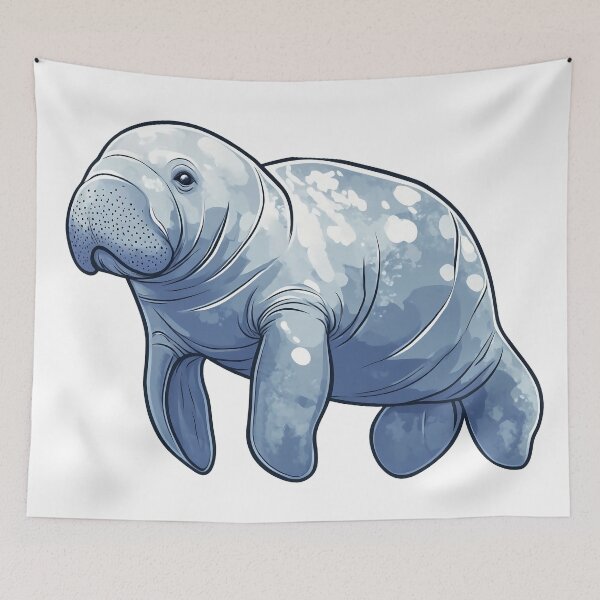Item preview, manatee designed and sold by javierparra.