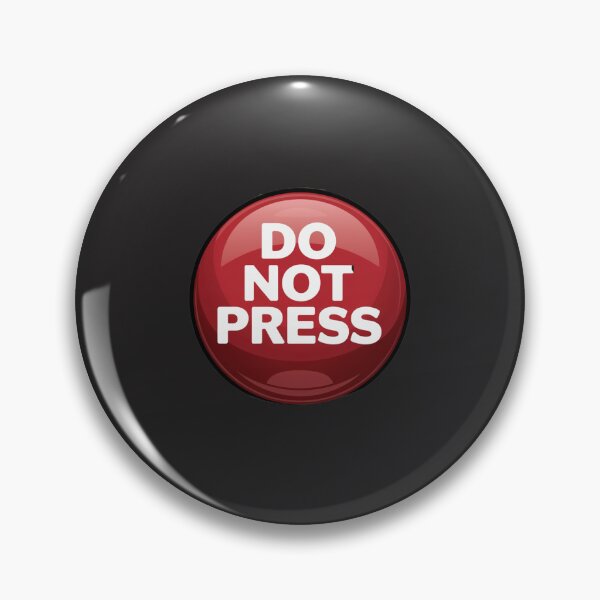Item preview, Do Not Press – Prank Shirt designed and sold by SignumShop.