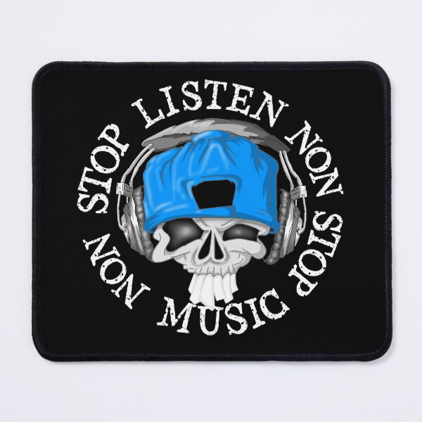 Item preview, Skull headphones listen non stop music designed and sold by TheEndDesign.