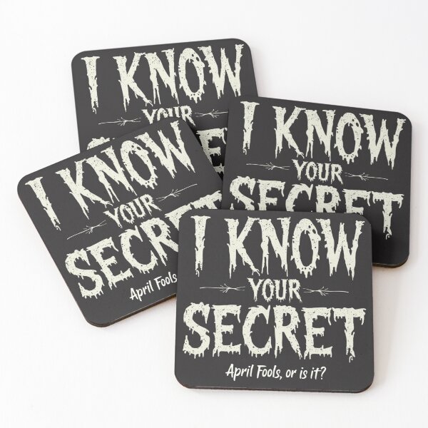 Item preview, I Know Your Secret designed and sold by SignumShop.
