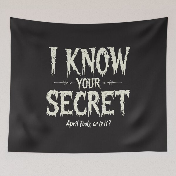 Item preview, I Know Your Secret designed and sold by SignumShop.