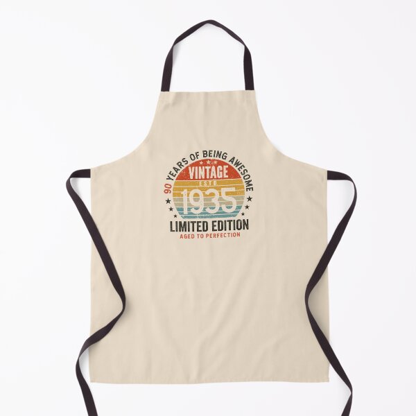 Item preview, 90th Birthday Awesome 90 Years Vintage Since 1935 designed and sold by eclecTEEq.