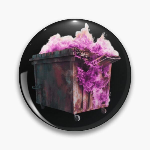 Artikelvorschau, Purple Dumpster Fire: Weil normale Müllcontainerbrände sowas von letztem Jahr sind entworfen und verkauft von southernscream.