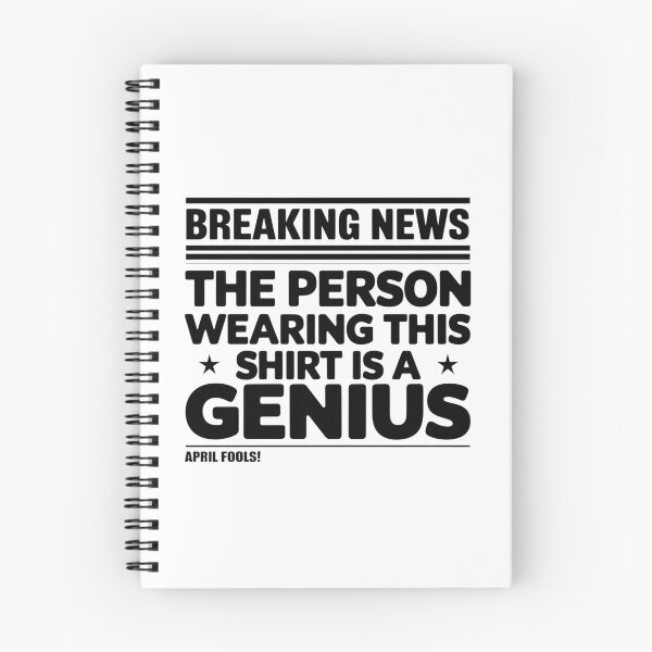 Item preview, Breaking News – Genius Alert designed and sold by SignumShop.