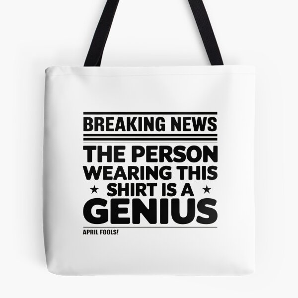 Item preview, Breaking News – Genius Alert designed and sold by SignumShop.