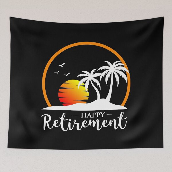 Item preview, Happy retirement designed and sold by Oval Shop.