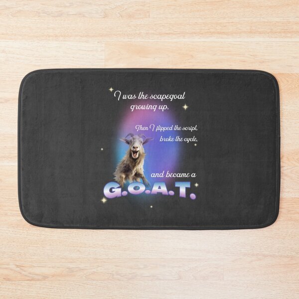 Item preview, I Was The Scapegoat Growing Up, But I Became A G.O.A.T. Child Narcissist Survivor designed and sold by HeavenlyHuesStudio.