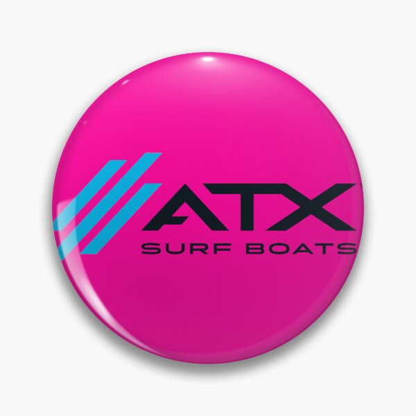 Item preview, ATX Surf Boats Pink designed and sold by ChristinasMess.
