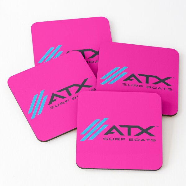 Item preview, ATX Surf Boats Pink designed and sold by ChristinasMess.