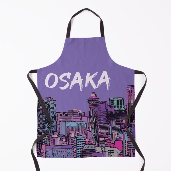 Item preview, Osaka - Japanese City Pop Aesthetic designed and sold by Lakeric Cityscapes.