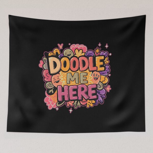 Item preview, Doodle Me Here designed and sold by AnAzArt.