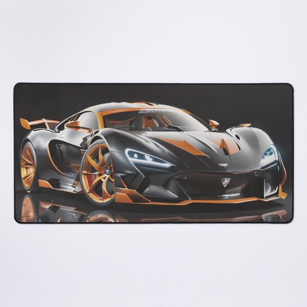 Item preview, Super Sports Car, Black & Orange designed and sold by DigitalHeadache.