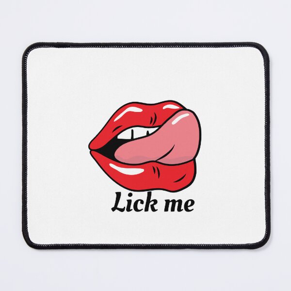 Item preview, Lick me naughty lips designed and sold by Funk3DesignShop.