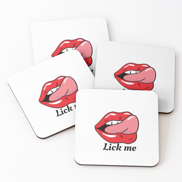 Item preview, Lick me naughty lips designed and sold by Funk3DesignShop.