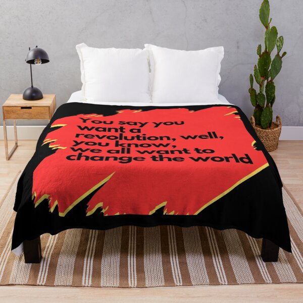 Item preview, You say you want a revolution, well, you know, we all want to change the world designed and sold by Stefrait-7.