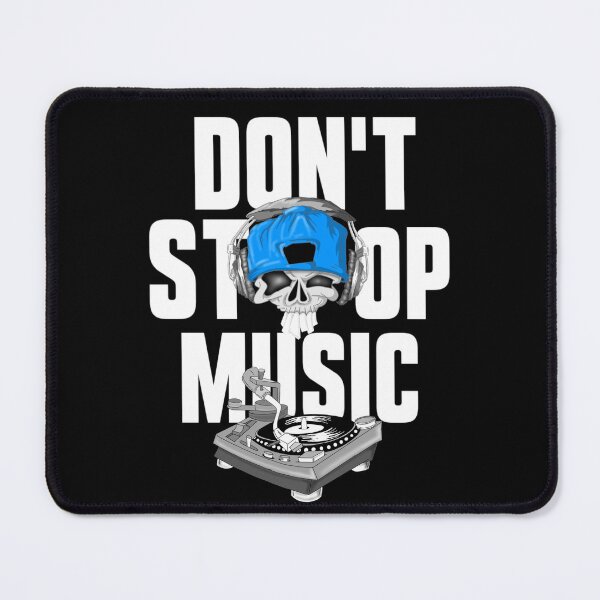 Item preview, Skull headphones don't stop music designed and sold by TheEndDesign.
