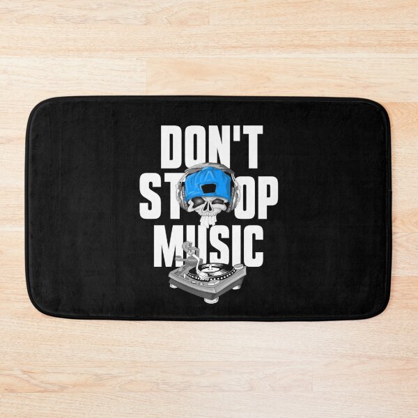 Item preview, Skull headphones don't stop music  designed and sold by TheEndDesign.