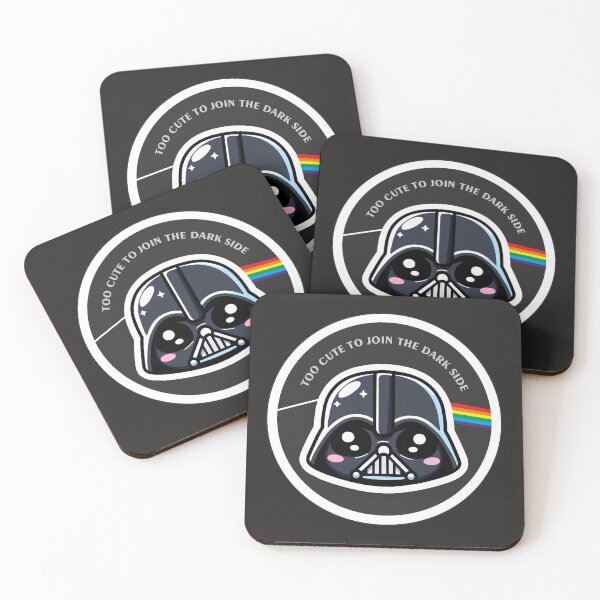 Item preview, Too Cute to Join the Dark Side - Kawaii designed and sold by GOLDENLIONPERU.