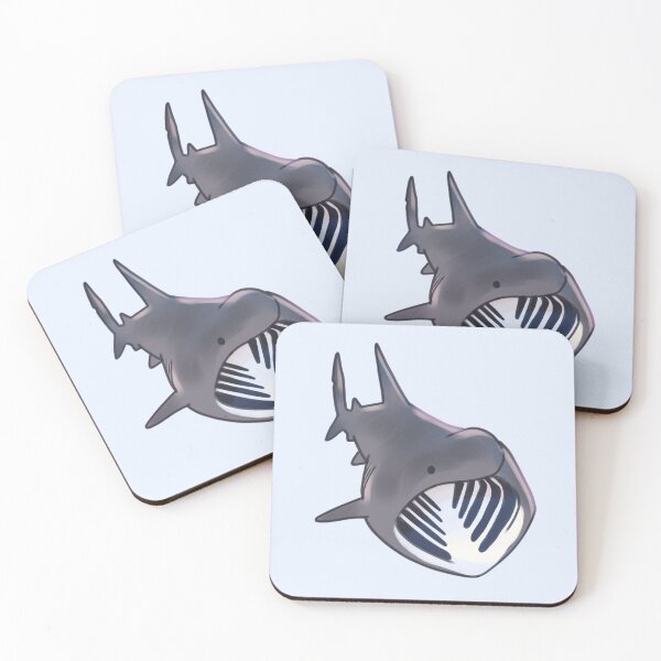 Item preview, basking shark art designed and sold by Mayarartsy.