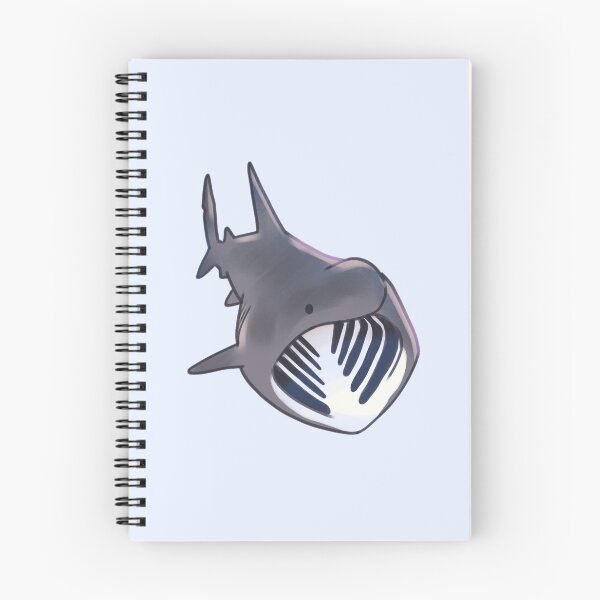 Item preview, basking shark art designed and sold by Mayarartsy.