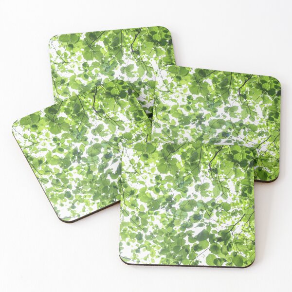Item preview, A sky of green leaves designed and sold by RominaGiselle.
