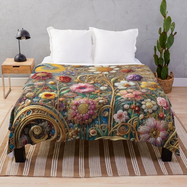 Item preview, Art Nouveau Whimsical Bloom: Baroque Floral Fantasy designed and sold by Yves Artico.