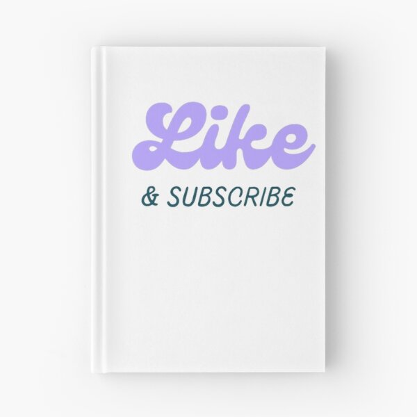 Item preview, Like & Subscribe - Minimalist and Trendy Design designed and sold by Stellar Worshop.