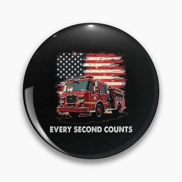 Item preview, Fireman American Flag Thin Red Line Firefighter designed and sold by Blok45.