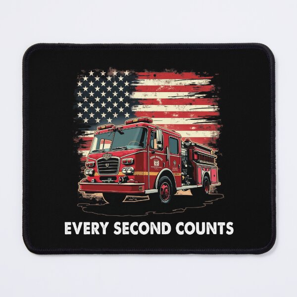 Item preview, Fireman American Flag Thin Red Line Firefighter designed and sold by Blok45.