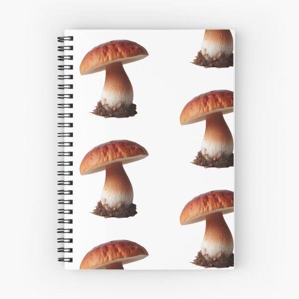 Item preview, Noble bolete mushroom on a white background. designed and sold by Vetagio.