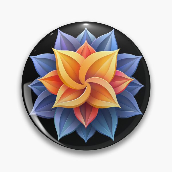 Item preview, Modern Artistic Flower Design - Colorful Floral Illustration designed and sold by EmiBarDesign.