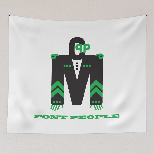 Item preview, Font People: Master and Conman designed and sold by Gopherstown, OR.