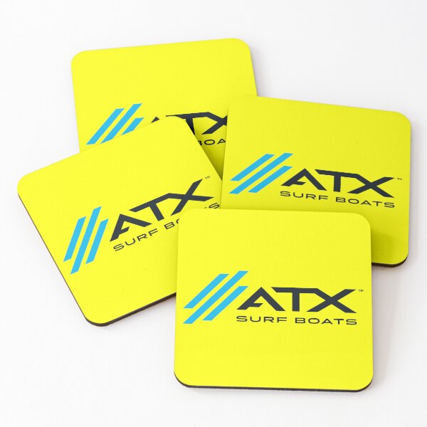 Item preview, ATX Surf Boats Yellow designed and sold by ChristinasMess.