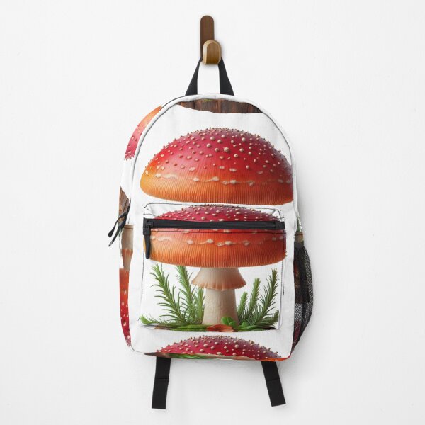 Item preview, Fly agaric mushroom on a white background. designed and sold by Vetagio.