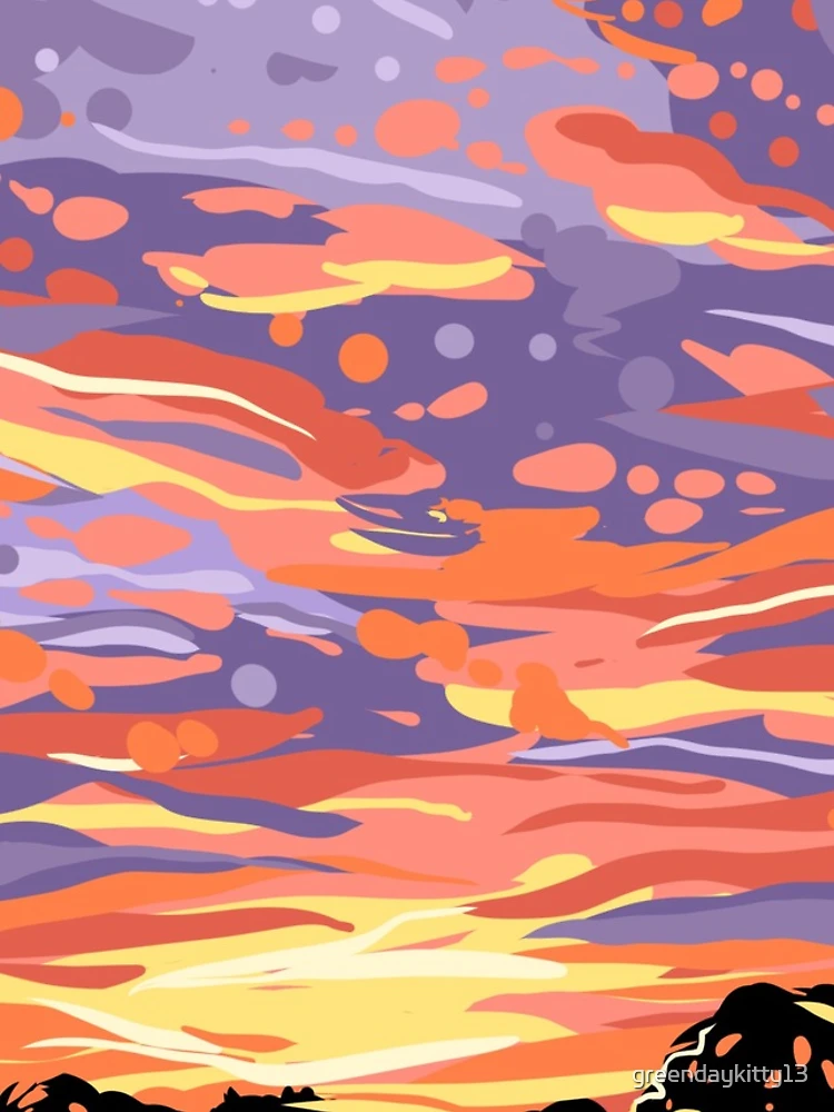 Thumbnail 5 of 5, iPhone Case, sunset designed and sold by greendaykitty13.